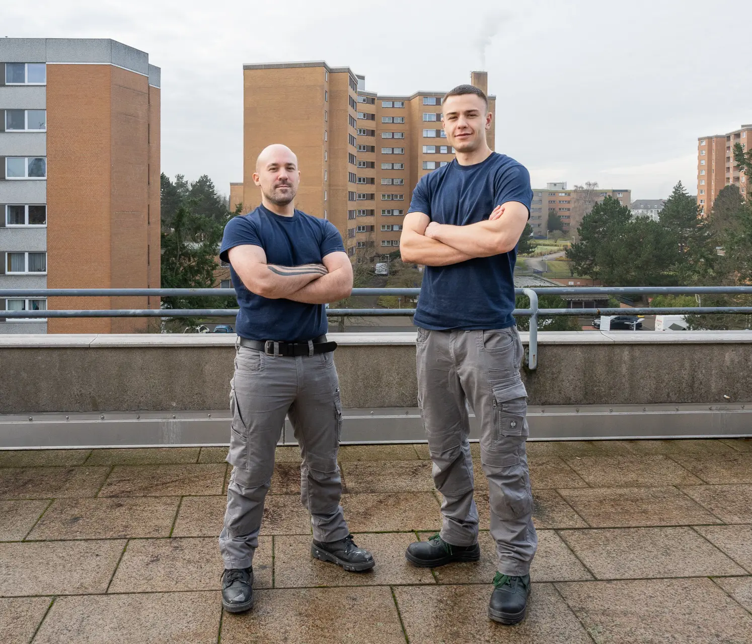 Unser professionelles Team bei der Arbeit